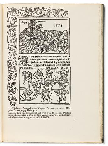 (KELMSCOTT PRESS.) Cockerel, Sydney and Morris, William. Some German Woodcuts of the Fifteenth Century.